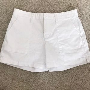 Anthropologie | Sanctuary Structured White Shorts